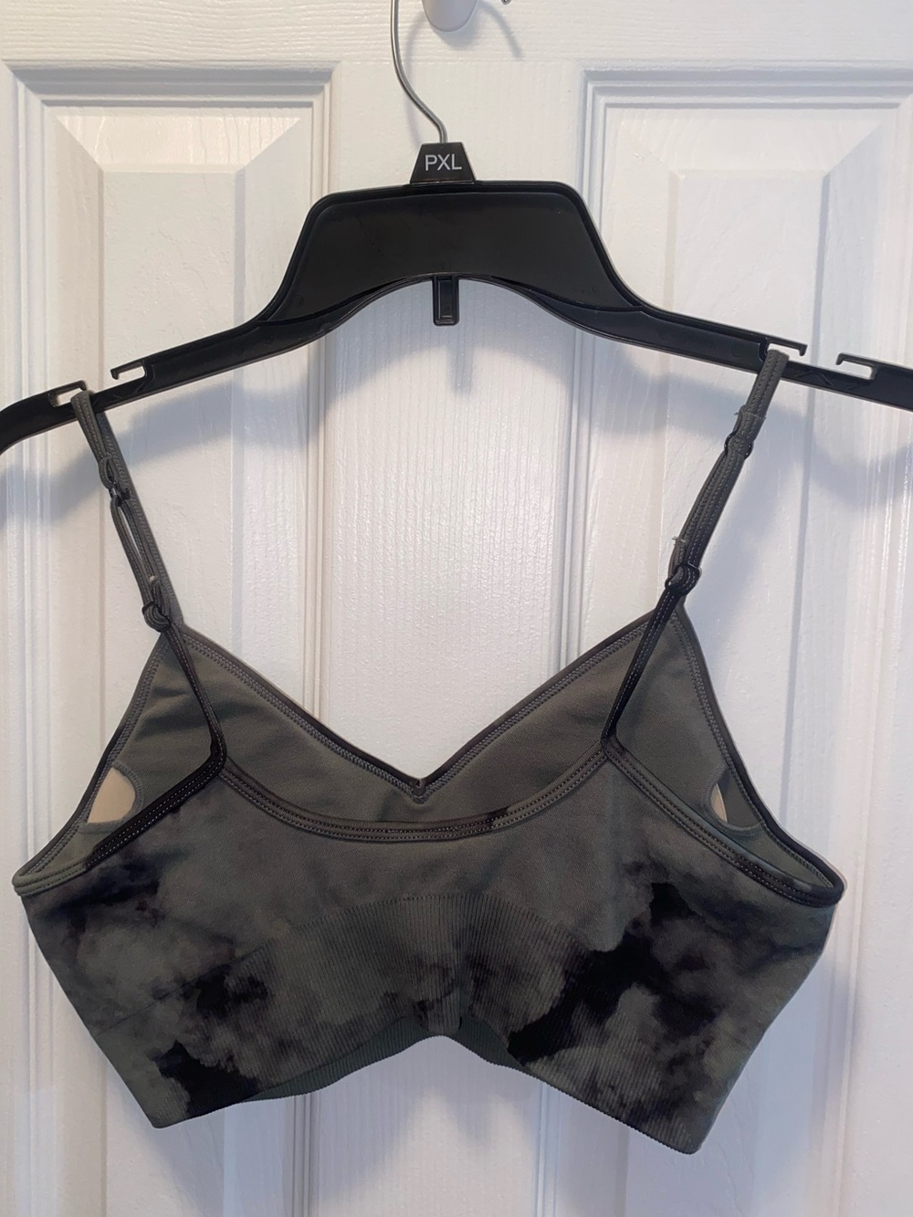 Darc Sport Green & Black Ink Design Sports Bra - Picture 5 of 7